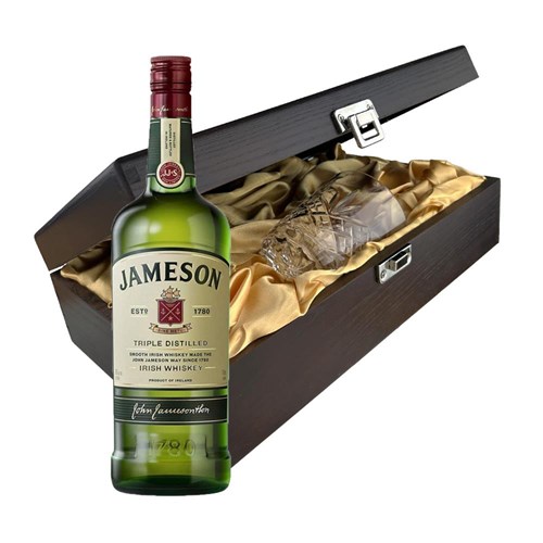 Jameson Irish Whiskey 70cl In Luxury Box With Royal Scot Glass